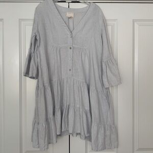 100% Linen Dress - One Size Fits Most